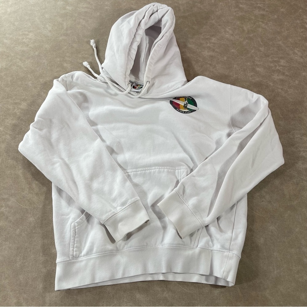 Moon Doggies Beach Club‎ Front and back logo hoodie Size small